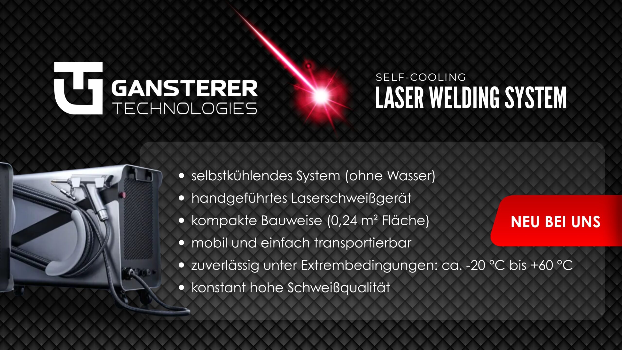 Selbstkühlendes System Plug-and-Play maximale Flexibilität Extrembedingungen -20 °C bis +60 °C konstant hohe Schweißqualität (2)